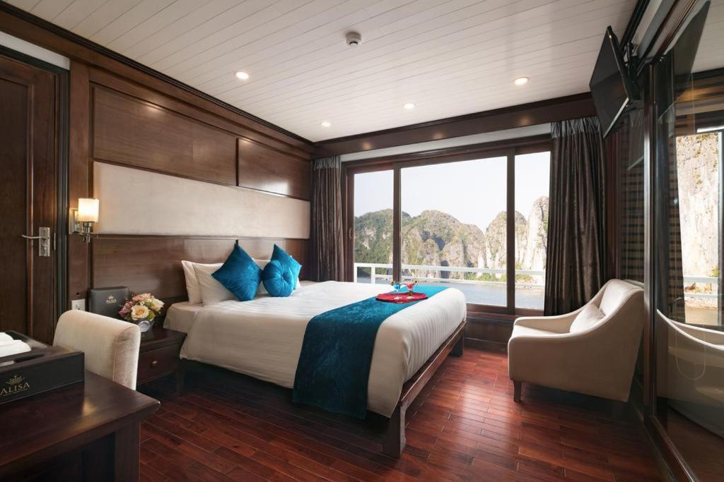 Hotel Aquamarine Premium Cruise Ha Long Esterno foto
