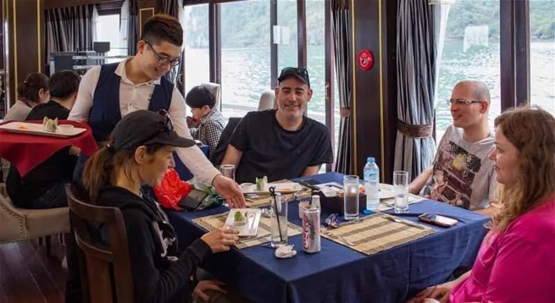 Hotel Aquamarine Premium Cruise Ha Long Esterno foto
